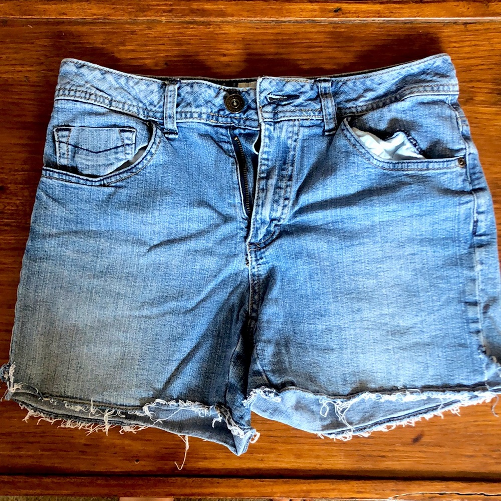 Cut Jean Shorts